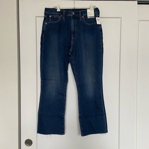 Gap high rise kick fit denim jeans